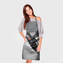 Фартук кулинарный Lamborghini - racing car, цвет: 3D-принт — фото 2