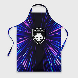 Фартук кулинарный AEK Athens neon energy, цвет: 3D-принт