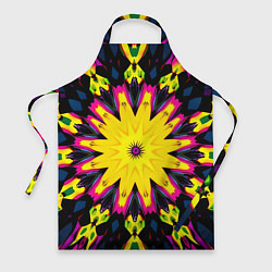 Фартук кулинарный Звездный калейдоскоп, цвет: 3D-принт