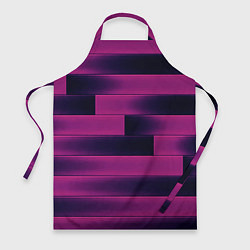 Фартук кулинарный Color pink square, цвет: 3D-принт