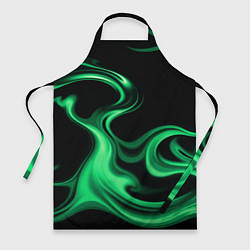 Фартук кулинарный Color green smoke, цвет: 3D-принт