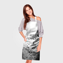 Фартук кулинарный Red Hot Chili Peppers - white gradient посередине, цвет: 3D-принт — фото 2