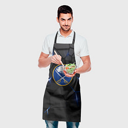 Фартук кулинарный Баффало Сейбрз - НХЛ хоккей, цвет: 3D-принт — фото 2