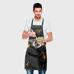 Фартук кулинарный Нэшвилл Предаторз - НХЛ хоккей, цвет: 3D-принт — фото 2