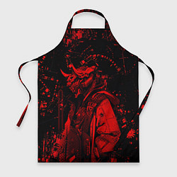 Фартук кулинарный Кибернетический Они, цвет: 3D-принт