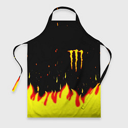 Фартук Monster energy fire steel