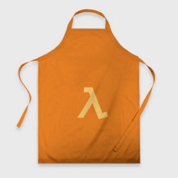 Фартук кулинарный Half-Life orange, цвет: 3D-принт