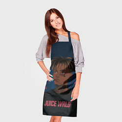 Фартук кулинарный Juice WRLD - Неоновый аниме арт, цвет: 3D-принт — фото 2