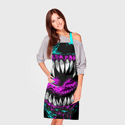 Фартук кулинарный Клыки венома, цвет: 3D-принт — фото 2