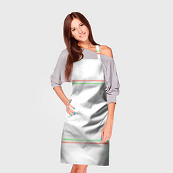 Фартук кулинарный Neon light green red, цвет: 3D-принт — фото 2