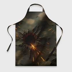 Фартук Следы от пуль на камуфляже