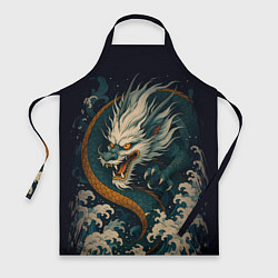 Фартук кулинарный Морской император - дракон, цвет: 3D-принт