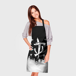 Фартук кулинарный Doom winter wild, цвет: 3D-принт — фото 2