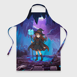 Фартук Аниме девочка маг с волшебных посохом