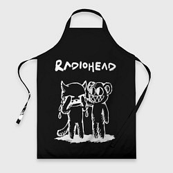 Фартук кулинарный Radiohead bear and minotaur, цвет: 3D-принт