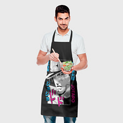 Фартук кулинарный Джотаро Куджо Джоджо, цвет: 3D-принт — фото 2