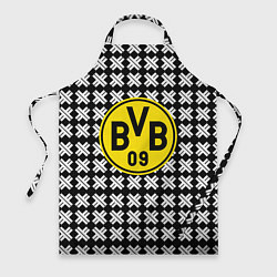 Фартук кулинарный Borussia pattern geometry, цвет: 3D-принт