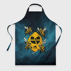 Фартук кулинарный Wu-tang clan пчелы, цвет: 3D-принт