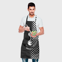 Фартук кулинарный Тоттенхэм клетка шахматная, цвет: 3D-принт — фото 2