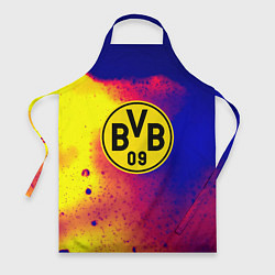 Фартук кулинарный Borussia космические краски, цвет: 3D-принт