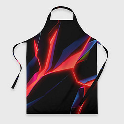 Фартук кулинарный Neon red, цвет: 3D-принт