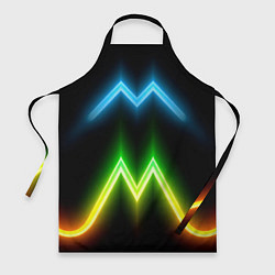 Фартук Neon multicolored lines