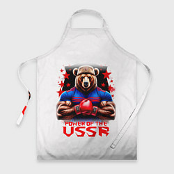 Фартук USSR медведь