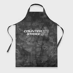 Фартук кулинарный Контр cтрайк два, цвет: 3D-принт