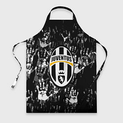 Фартук Ювентус текстура руки краски