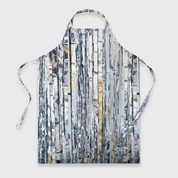 Фартук кулинарный Новогодний дождик, цвет: 3D-принт