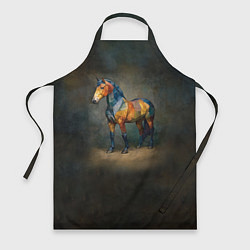 Фартук кулинарный Конь Ренессанс, цвет: 3D-принт
