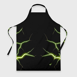 Фартук Color green black