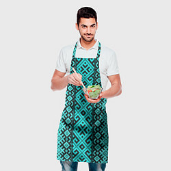 Фартук кулинарный Орнамент славянский, цвет: 3D-принт — фото 2