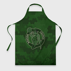 Фартук кулинарный NBA Celtics camo, цвет: 3D-принт