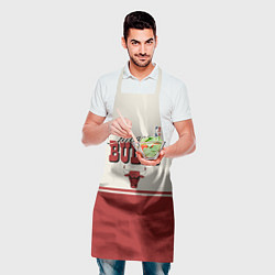 Фартук кулинарный NBA Chicago Bulls vintage, цвет: 3D-принт — фото 2