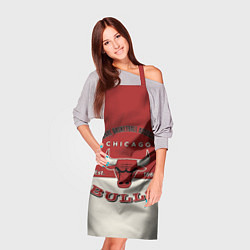 Фартук кулинарный NBA Bulls Vintage, цвет: 3D-принт — фото 2