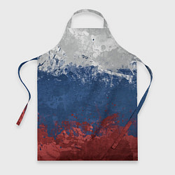 Фартук кулинарный Флаг России, цвет: 3D-принт