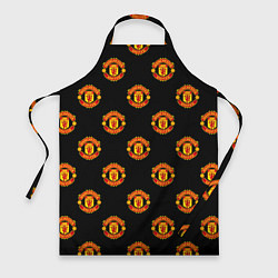 Фартук кулинарный Manchester United Pattern, цвет: 3D-принт