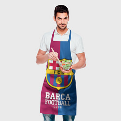 Фартук кулинарный Barca Football, цвет: 3D-принт — фото 2