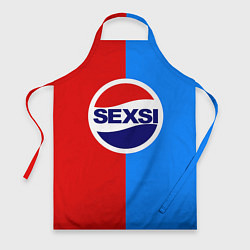 Фартук кулинарный Sexsi Pepsi, цвет: 3D-принт