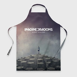 Фартук кулинарный Imagine Dragons: Night Visions, цвет: 3D-принт