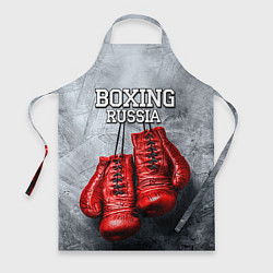 Фартук кулинарный Boxing Russia, цвет: 3D-принт