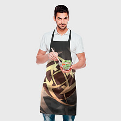 Фартук кулинарный Ninjas In Pyjamas, цвет: 3D-принт — фото 2
