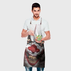 Фартук кулинарный Зомби клоун, цвет: 3D-принт — фото 2