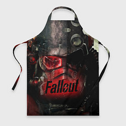 Фартук кулинарный Fallout Red, цвет: 3D-принт