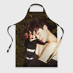 Фартук кулинарный Lee Jong Hyun, цвет: 3D-принт