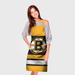 Фартук кулинарный Boston Bruins, цвет: 3D-принт — фото 2