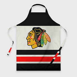 Фартук кулинарный Chicago Blackhawks, цвет: 3D-принт