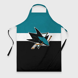 Фартук кулинарный San Jose Sharks, цвет: 3D-принт