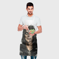 Фартук кулинарный Элис Купер в гриме, цвет: 3D-принт — фото 2